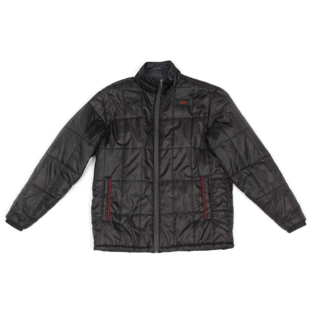 Honma Golf Japan Mens Black Puffer Zip Jacket Japanese size M - 931